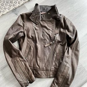 MACKAGE X Aritzia Leather Jacket - Kenya